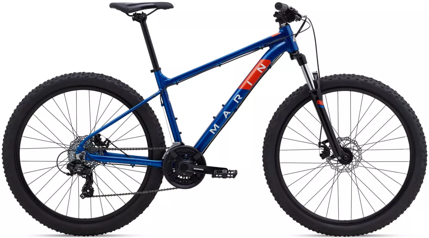 Фотографія Велосипед Marin BOLINAS RIDGE 1 29" рама M (2023) Синій
